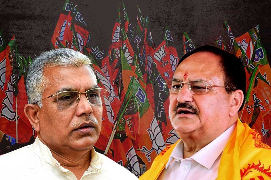 নাড্ডার সঙ্গে গল্পে মজলেন দিলীপ? দিল্লিতেও গুরুত্বহীন, নেতাকে ভুলছে বিজেপি?