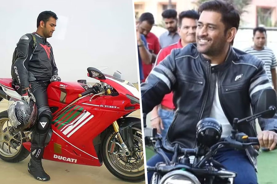 ৪৪-এ পা বাইক বিলাসী ধোনির, একনজরে ‘ক্যাপ্টেন কুলে’র বাহন সংগ্রহ
