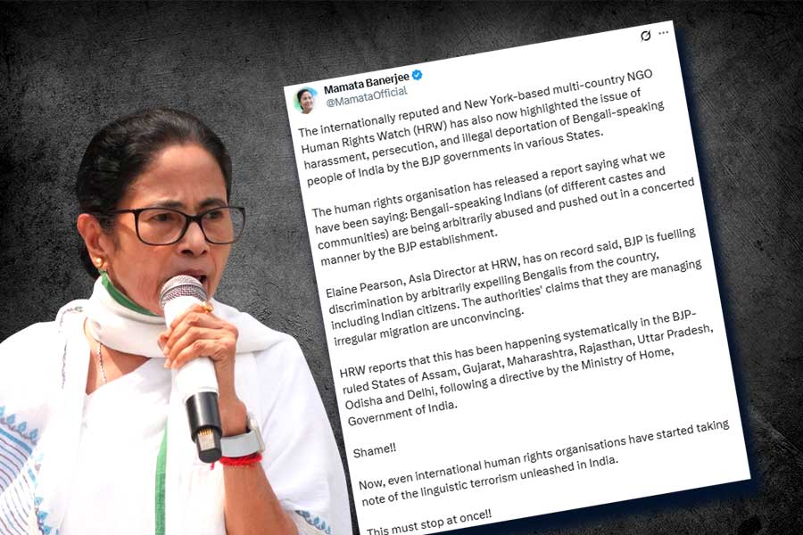 বিজেপি শাসিত রাজ্যে বাঙালি ‘হেনস্তা’য় উদ্বিগ্ন বিদেশি সংস্থাও! সোশাল মিডিয়ায় পোস্ট মমতার