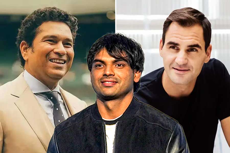 শচীনের ‘সুপারপাওয়ার’ চান নীরজ, ভারতের ‘সোনার ছেলের’ অনুপ্রেরণা ফেডেরারও