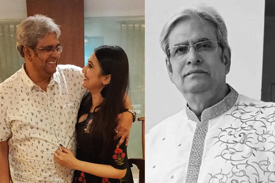 পিতৃহারা সম্পূর্ণা, প্রয়াত অভিনেতা নীলাদ্রি লাহিড়ী