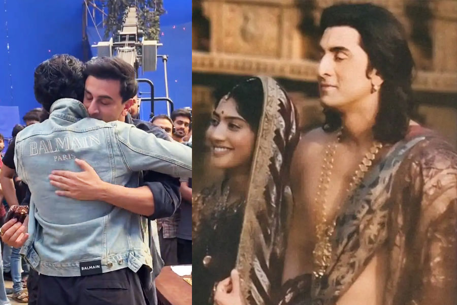 ‘কথা বলতে পারছি না’, ‘রামায়ণ’-এর শুটিংয়ের শেষ দিনে কেঁদে ফেললেন ‘রাম’ রণবীর!