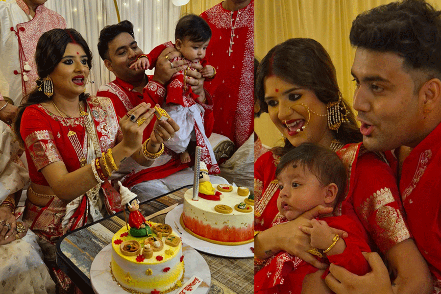 রূপসার ছেলের মামাভাতে এলাহি আয়োজন, রাজকীয় সাজ থেকে নানা বাঙালি পদে জমজমাট অনুষ্ঠান