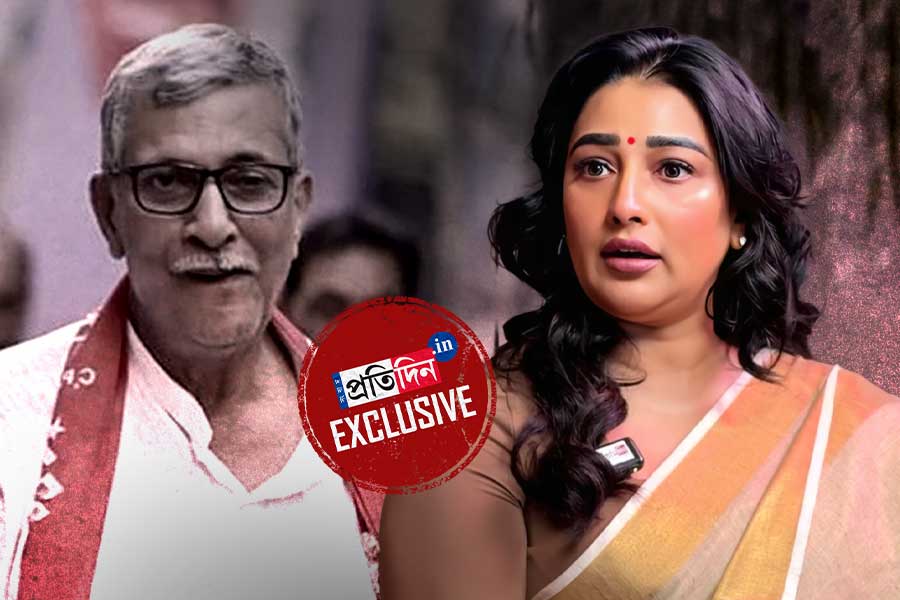 বরানগরে কোলদখল! দাদুর ‘কীর্তি’তে বেফাঁস সায়ন্তিকা