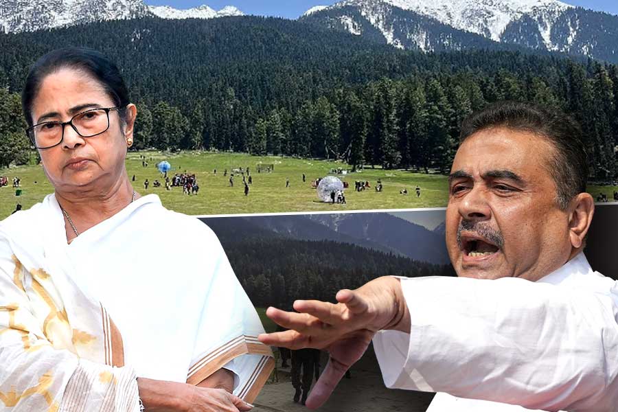 ‘মুসলিমদের কাশ্মীরে যাবেন না’, মমতাকে বিঁধে উস্কানি শুভেন্দুর