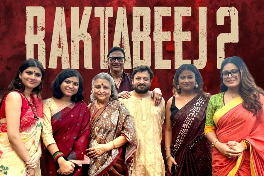ইলিশ-খিচুড়িতে মহাভোজ শিবপ্রসাদ-নন্দিতাদের, ‘উৎসবে’র নেপথ্যে ‘রক্তবীজ ২’! ব্যাপারটা কী?