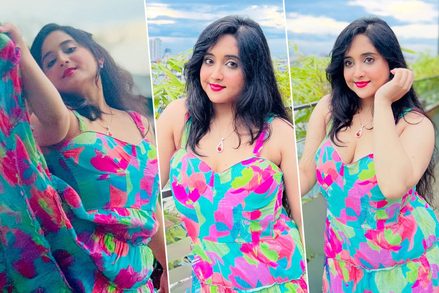 রঙে রঙে রঙিন, ‘মি টাইম’ যাপন কীভাবে করছেন ‘মিঠাই রানি’ সৌমিতৃষা? দেখে নিন