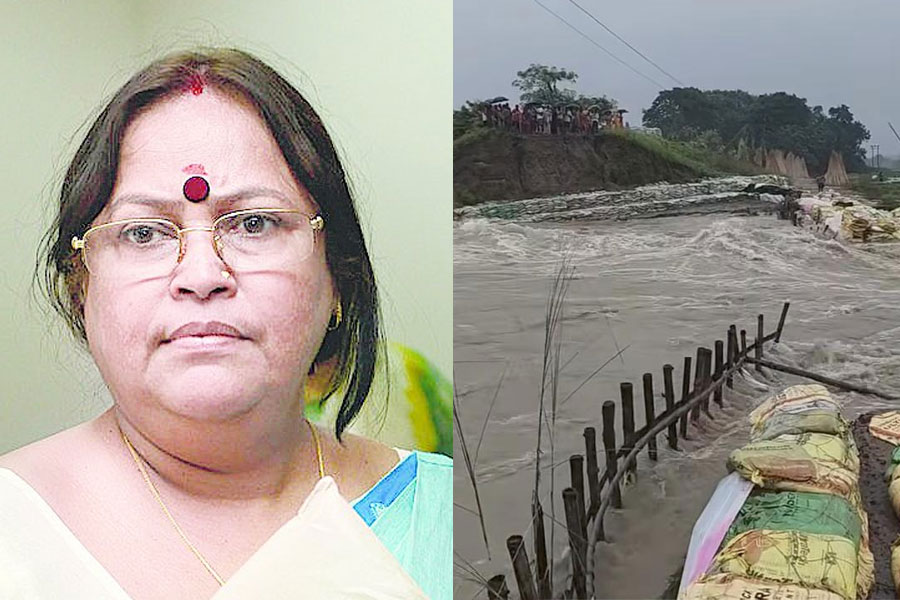 বাঁধ বিপর্যয় নিয়ে প্রশ্ন তুলতেই ‘কুকথা’ সাবিত্রীর, ‘মেজাজ হারিয়েছিলাম’, বললেন মানিকচকের বিধায়ক