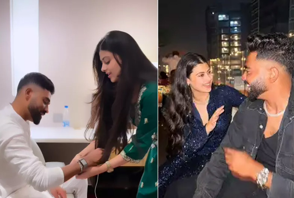 প্রেম জল্পনায় জল, সিরাজের হাতে রাখি বাঁধলেন আশা ভোঁসলের নাতনি