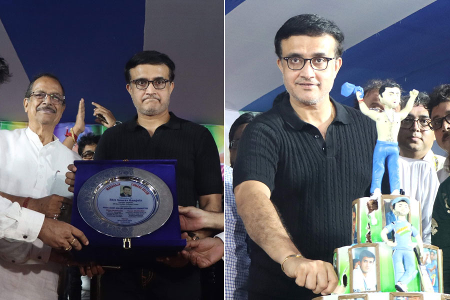 সিএবি নির্বাচনের আগে হাই কোর্ট ক্লাবের সংবর্ধনা সৌরভকে, আপ্লুত ‘দাদা’, রইল ছবি