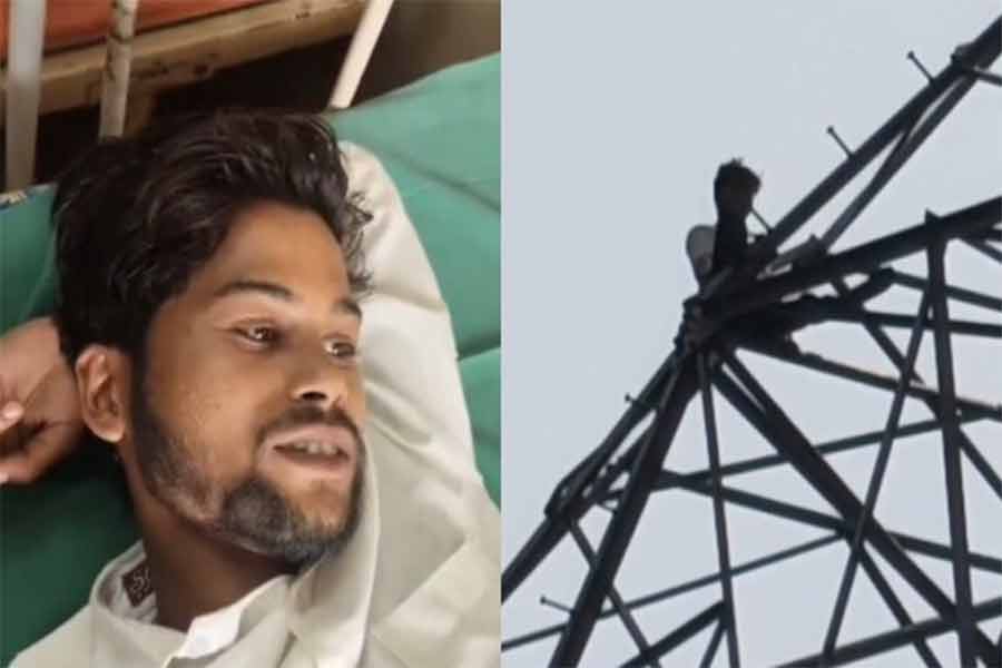 স্ত্রীর মৃত্যুর পর এক শ্যালিকাকে বিয়ে, অন্যজনকেও বিয়ের আবদার! যুবক বিদ্যুতের টাওয়ারে চড়তেই…