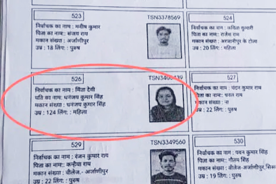 প্রথমবারের ভোটারের বয়স ১২৪ বছর! ফের বিতর্ক বিহারে, ‘ঠাকুমা বানিয়ে দিয়েছে’, বললেন মিনতা দেবী