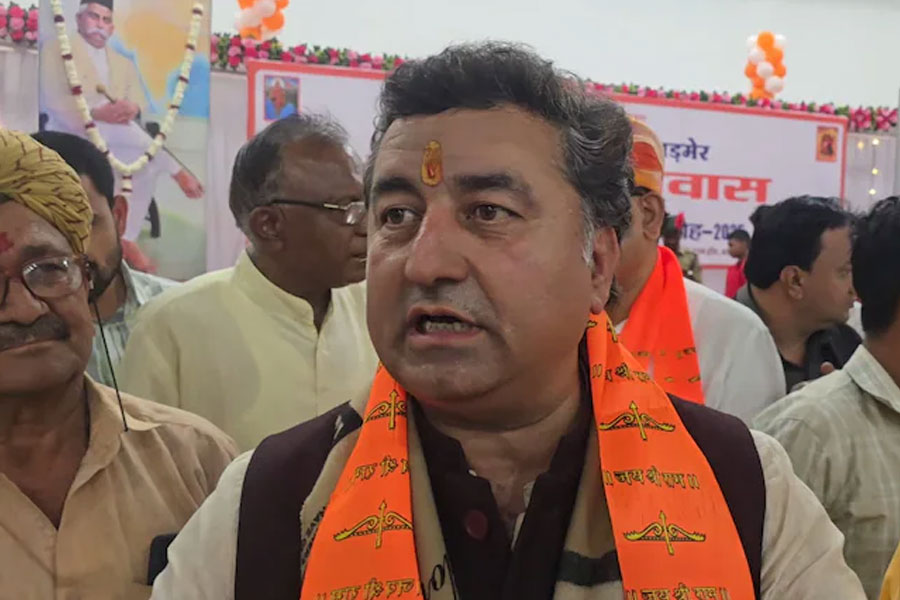 ‘মুখ্যমন্ত্রীর কৃষ্ণবন্দনাতেই বৃষ্টি নামে!’ রাজস্থানে বন্যা নিয়ে মন্তব্য বিজেপি মন্ত্রীর