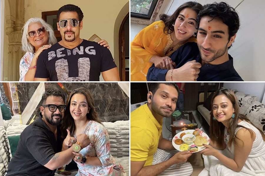 বলিউডের ভাইজান থেকে টলিউডের কৌশানী, কেমন কাটল সেলেবদের রাখি? দেখুন ছবি
