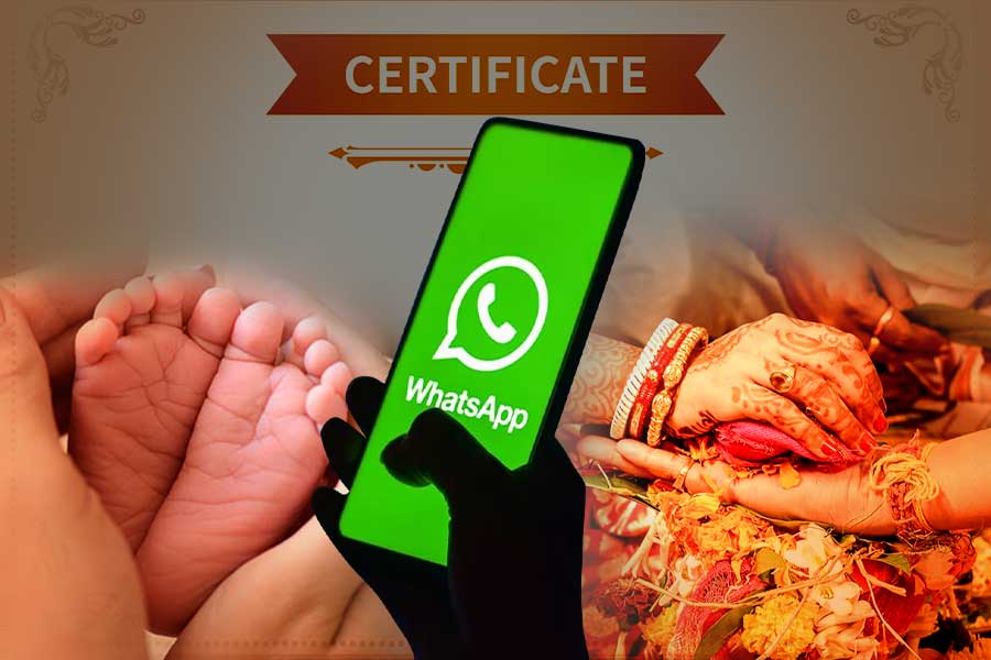 এবার বাড়ি বসে WhatsApp-এই পাবেন জন্ম-বিয়ের শংসাপত্র! জানেন কীভাবে?