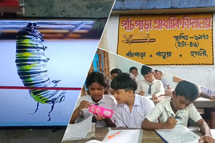 সরকারি সাহায্য ছাড়াই স্মার্ট হল পাণ্ডুয়ার এই স্কুল! খুশি অভিভাবক থেকে পড়ুয়া সবাই