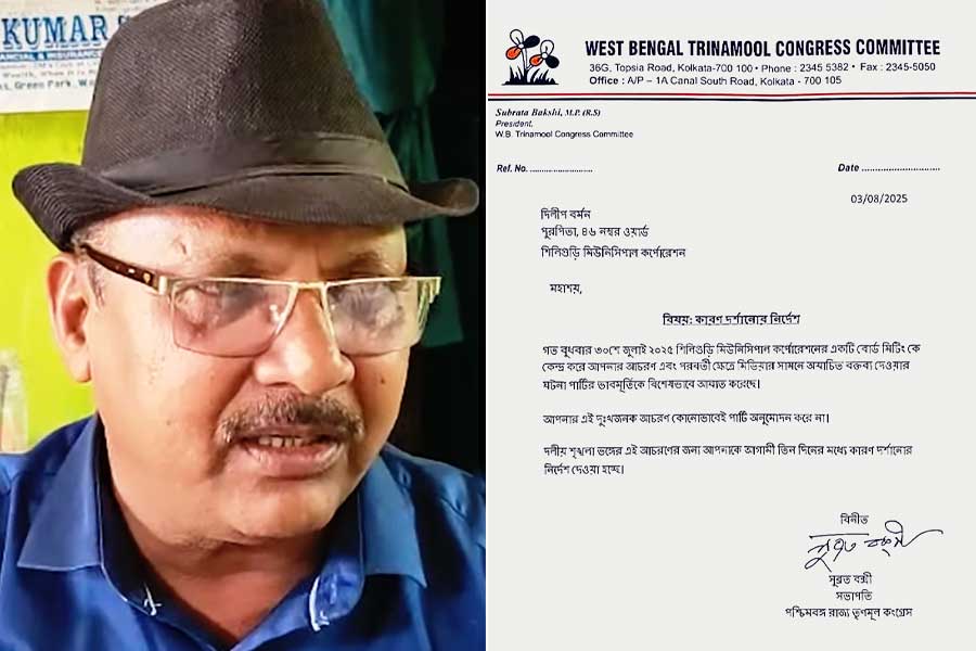 অধিবেশনে তর্কাতর্কি, প্রতিবাদ, শিলিগুড়ির কাউন্সিলর দিলীপ বর্মনকে শোকজ তৃণমূলের