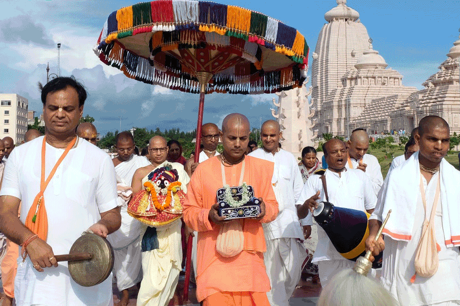 দিঘার জগন্নাথধামে প্রথমবার জন্মাষ্টমীর আয়োজন, ভক্তের ঢল