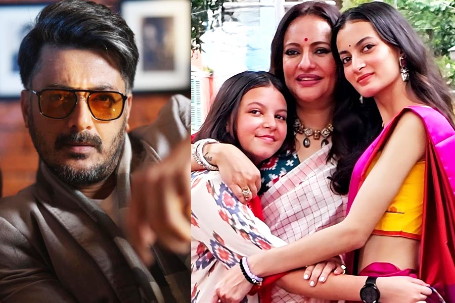 যিশুহীন সংসারে সাজ সাজ রব, দুই মেয়েকে নিয়ে জমজমাট গণেশ পুজোর ঝলক দেখালেন ‘বস’ নীলাঞ্জনা