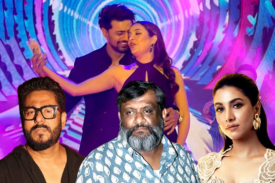 দেব-শুভশ্রী জুটি ফিরতেই রাজ-রুক্মিণীকে নিয়ে মিমের বন্যা, কৌশিকের মন্তব্য, ‘অত্যন্ত কুরুচিকর’
