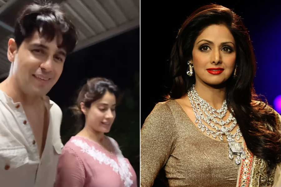 শ্রীদেবীর জন্মদিনে পুজো দিলেন জাহ্নবী, সঙ্গী সিদ্ধার্থ মালহোত্রা, কী প্রার্থনা অভিনেত্রীর?