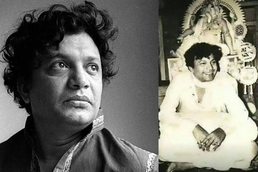 বাংলায় গণেশ চতুর্থীর পুজো শুরু করেন মহানায়ক! ধুতি-পৈতেয় নিজহাতে গণপতিকে সাজাতেন উত্তম