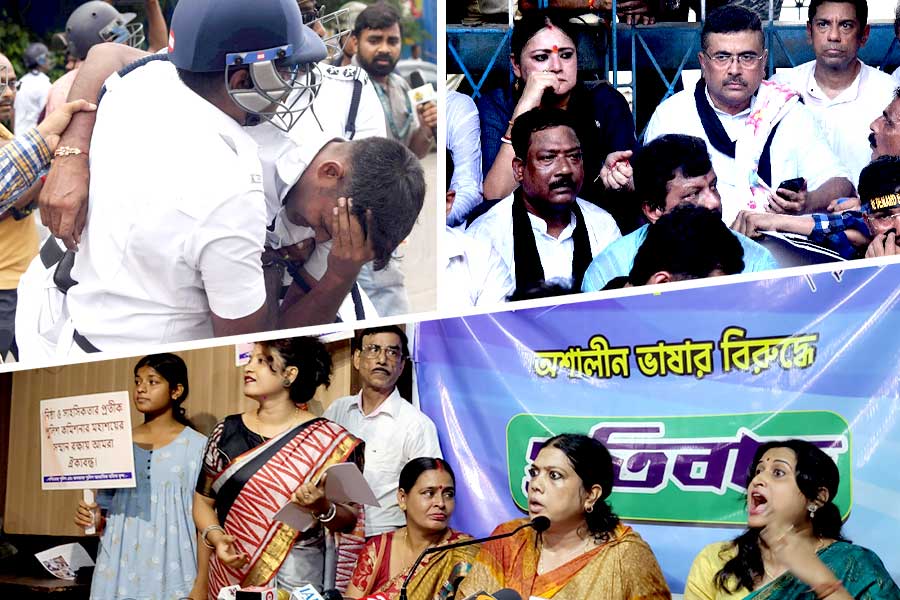 পুলিশকে গা*লি-আক্রমণ, আন্দোলনের হুঁশিয়ারি সহধর্মিণীদের!