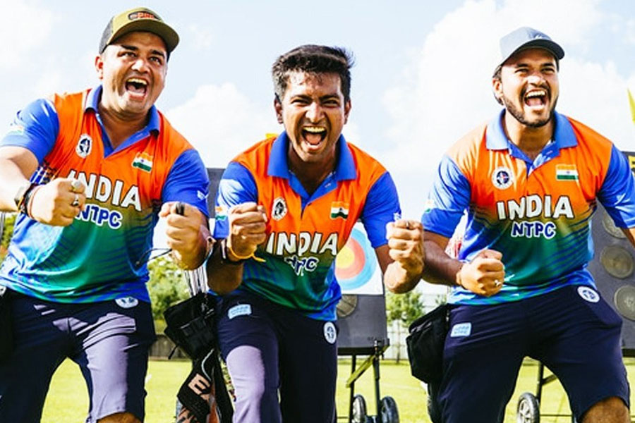 বিশ্ব তিরন্দাজি চ্যাম্পিয়নশিপে ইতিহাস, পুরুষদের দলগত ইভেন্টে সোনালি সাফল্য ভারতের