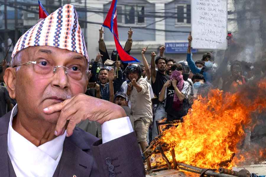 ‘জেন জেড’ বিদ্রোহে গদিচ্যুত গোটা মন্ত্রিসভাই! নেপালে গদি আঁকড়ে ‘একা কুম্ভ’ ওলি