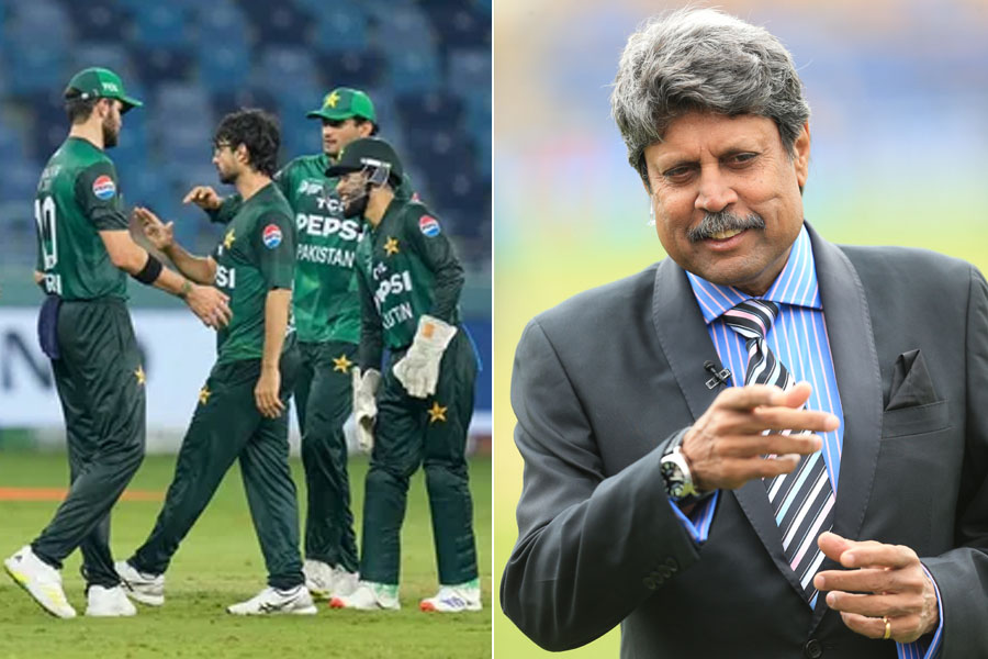 ‘ক্রিকেটে মন দাও’, হ্যান্ডশেক বিতর্কে পাকিস্তানকে তুলোধোনা কপিলের