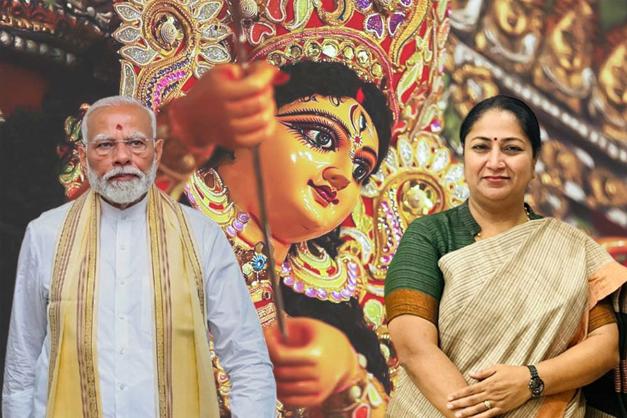 দীর্ঘায়ু লাভে মা দুর্গার পায়ের কাছে রাখতে হবে মোদির ছবি! নিদান দিয়ে বিতর্কে দিল্লির মুখ্যমন্ত্রী