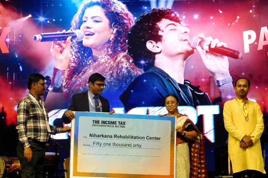 আর্থিক সাহায্য ও সাংস্কৃতিক অনুষ্ঠানের আয়োজন, পিছিয়ে পড়াদের পাশে দি ইনকাম ট্যাক্স স্পোর্টস অ্যান্ড রিক্রিয়েশন ক্লাব