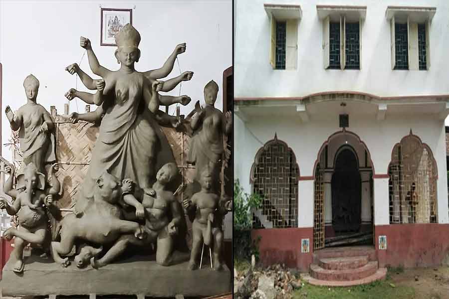 দৈবের বাধায় বন্ধ ছাগবলি! সরিষা বসুবাড়ির দুর্গাপুজোর ইতিহাস শুনলে গায়ে কাঁটা দেবে