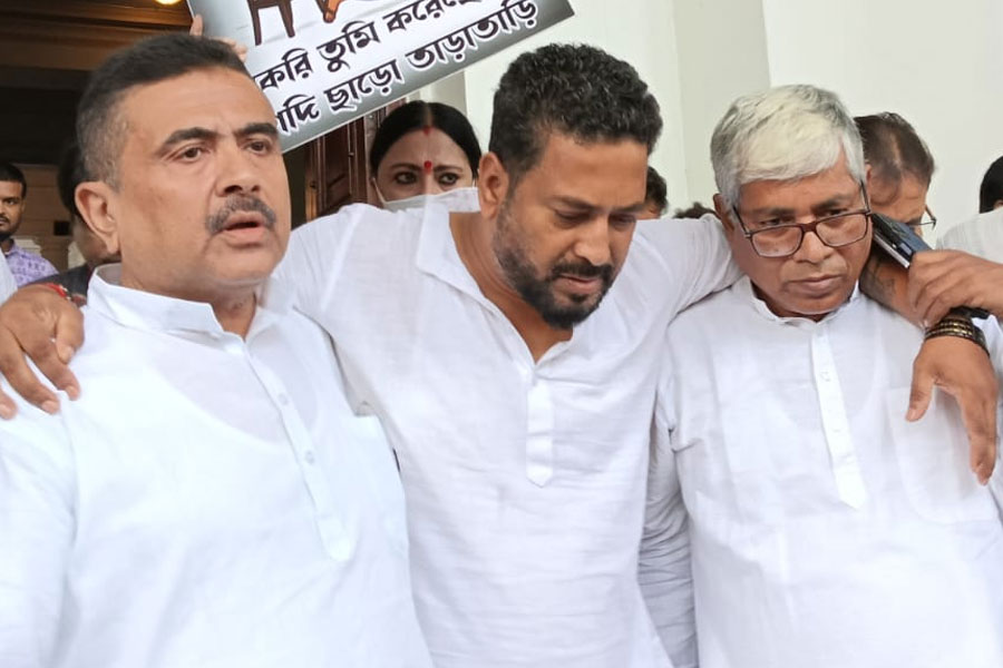 শুভেন্দুর সঙ্গে ফোনে কথা, বিধানসভায় ‘অসুস্থ’ বিধায়কদের ছবি-ভিডিও নিলেন নাড্ডা