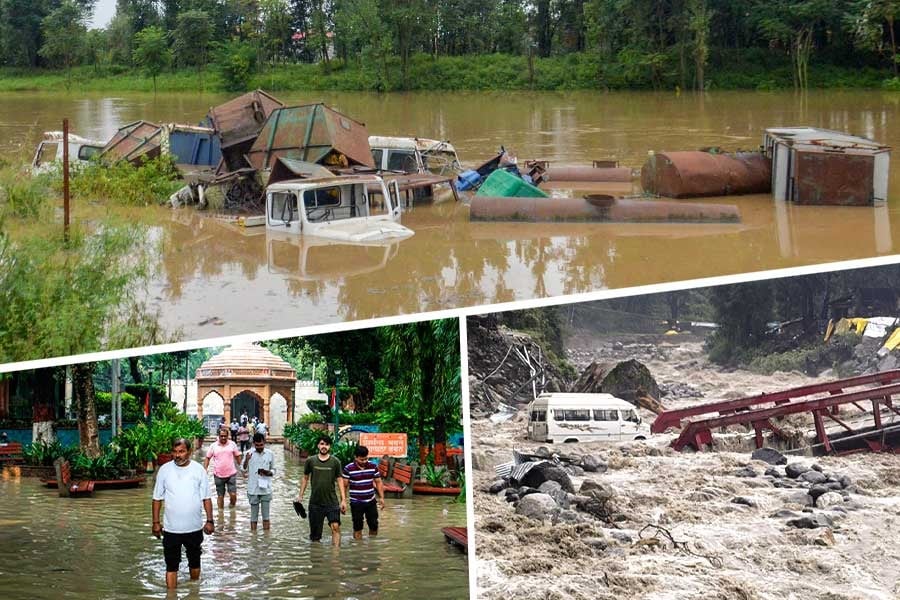 ভাসছে উত্তর ভারত, উদ্ধারকাজে বিপর্যয় মোকাবিলা বাহিনী