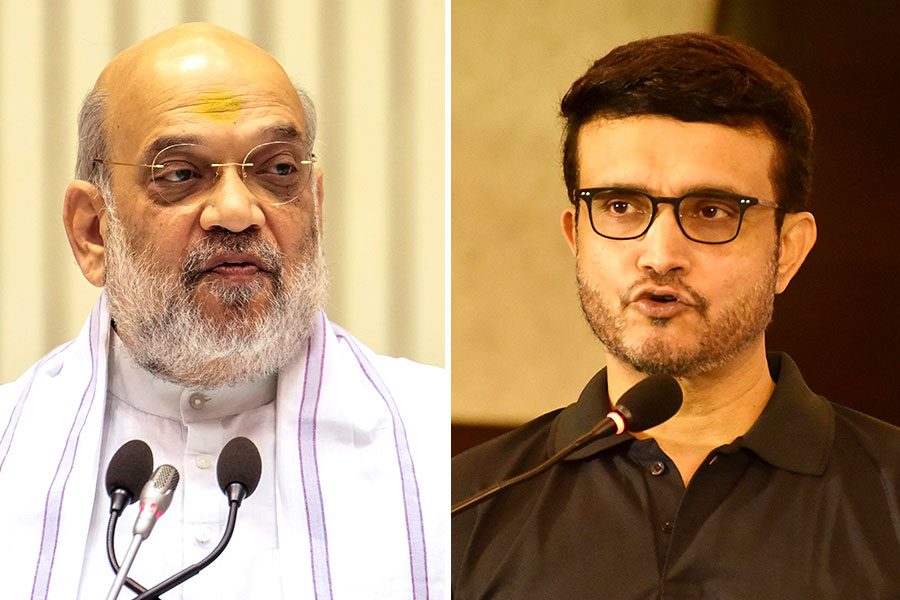 অমিত শাহর বাড়িতে বোর্ড প্রেসিডেন্ট নির্বাচন! কামব্যাক করবেন সৌরভ?