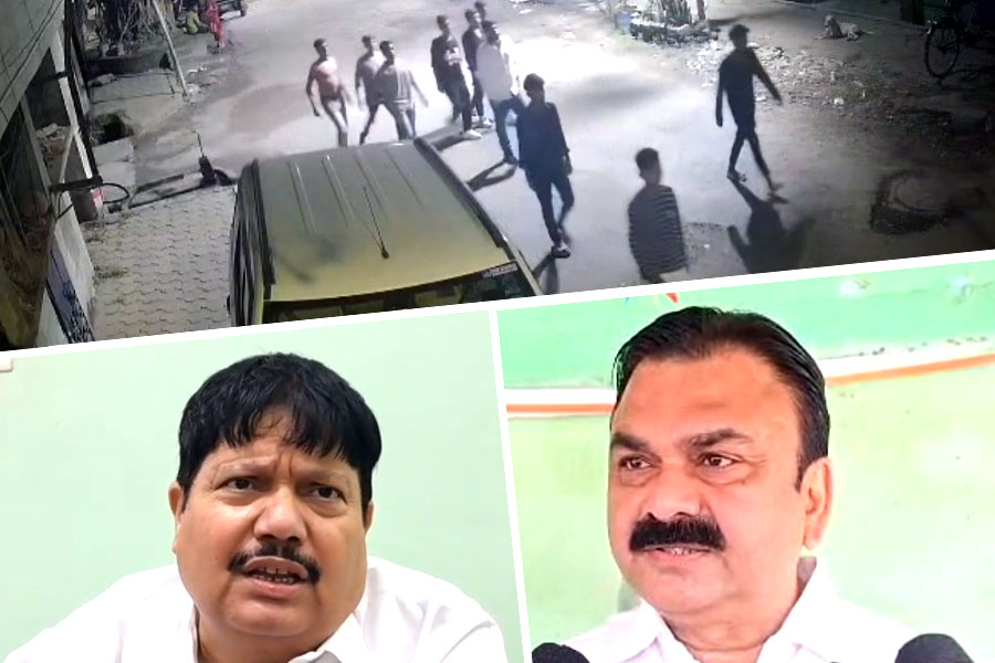 উৎসবের মধ্যে গুলি, বোমাবাজি, অর্জুনের বাড়ির পাশে হামলা!