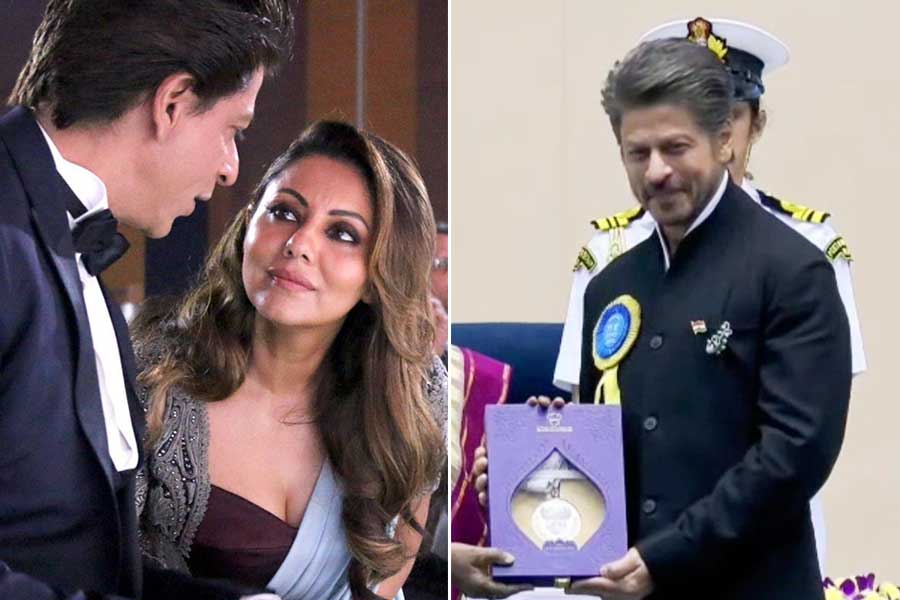 ‘তোমার কঠিন পরিশ্রমের ফল’, কিং খানের জাতীয় পুরস্কার প্রাপ্তিতে শুভেচ্ছা গৌরীর