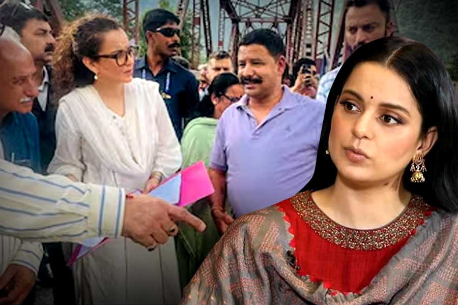 বন্যাবিধ্বস্ত মানালি, ‘গো ব্যাক’ স্লোগানের মুখে সাংসদ কঙ্গনার কাতর আর্জি, ‘আমি একা, আমাকে ছেড়ে দিন’