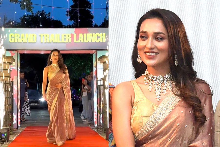 ED-র ডাক অতীত! ‘রক্তবীজ ২’-এর প্রচারে ঝলমলে মিমি, মিষ্টি হাসিতে মন জয় ‘সংযুক্তা’র