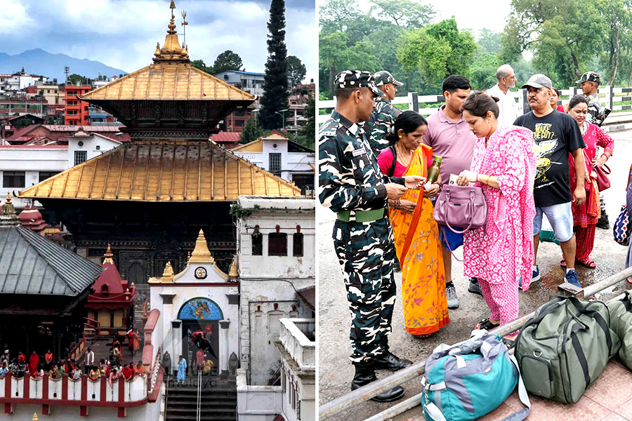 অশান্ত নেপালে সেনা পাহারায় পশুপতিনাথ মন্দিরও, ৩৮ ভারতীয়কে বিহারে ফেরাল দূতাবাস