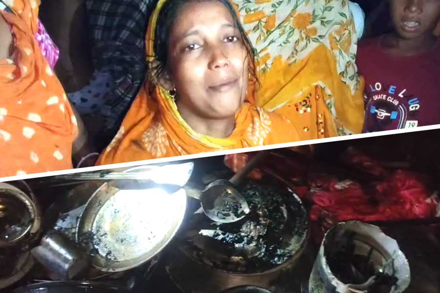 ঘুমের মধ্যেই আগুনে দগ্ধ হয়ে মৃত্যু ৩ ভাইবোনের!