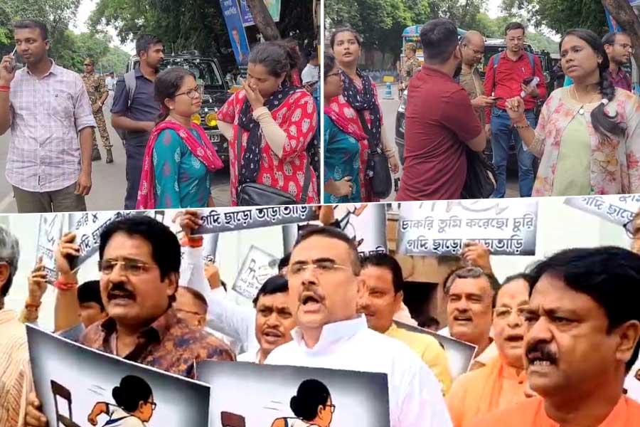 রাজনৈতিক ভেদাভেদ ভুলে ‘চাকরিহারা যোগ্য’দের পাশে থাকার বার্তা শুভেন্দুর