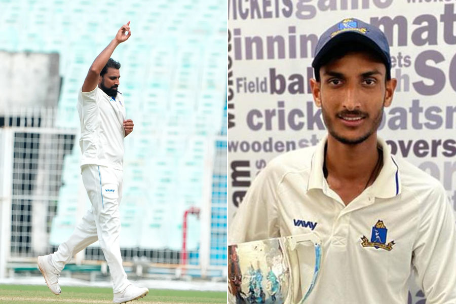 শামি-শাহবাজের দাপটে গুজরাটের ব্যাটিংয়ে ভাঙন, বাংলার জয়ের পথে কাঁটা বৃষ্টি!