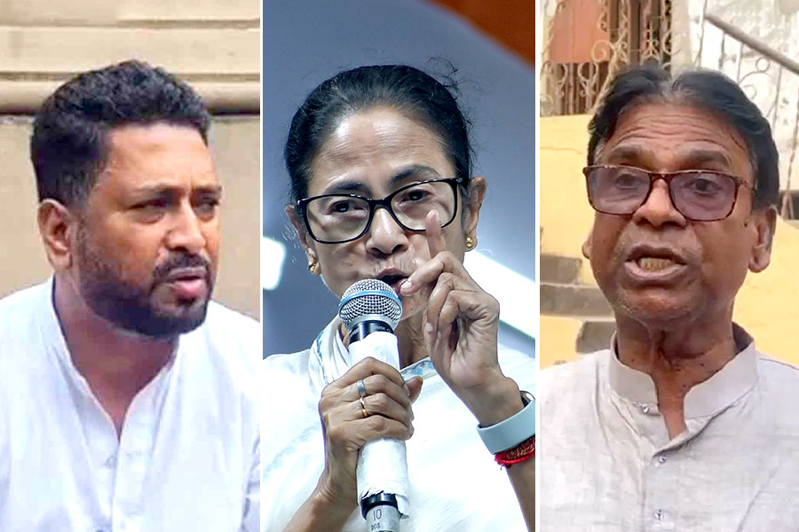 ‘শান্ত থাকুন, সংযত থাকুন’, খগেন-শংকরের উপর হামলার পর বার্তা মমতার