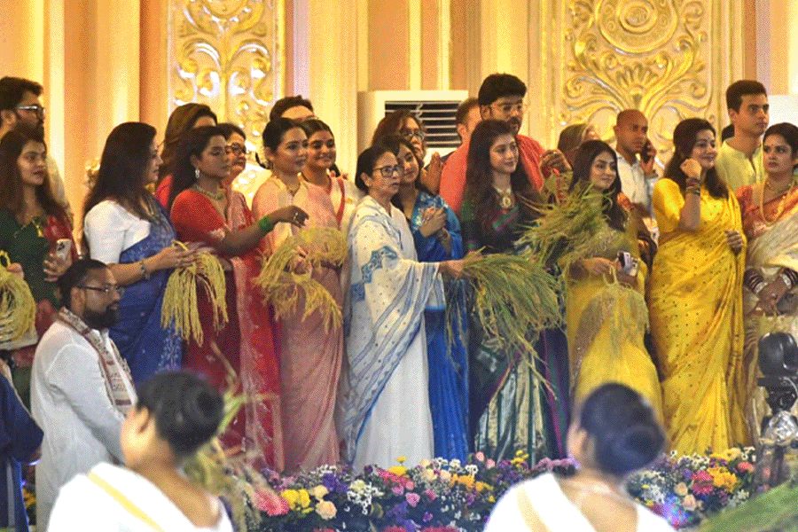 বৃষ্টি মাথায় নিয়েই জমজমাট রেড রোডের পুজো কার্নিভাল! গানের তালে পা মেলালেন মুখ্যমন্ত্রীও