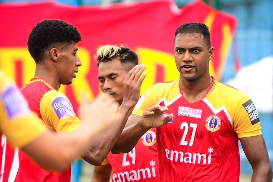 শ্রীনিধিকে গোলের মালা, বড় জয় দিয়ে শিল্ড অভিযান শুরু ইস্টবেঙ্গলের