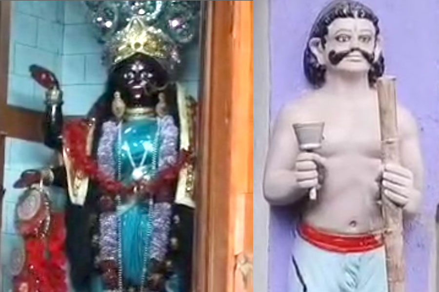 মায়ের ভোগে ল্যাটা মাছ, ঐতিহাসিক হুগলির ডাকাত কালী