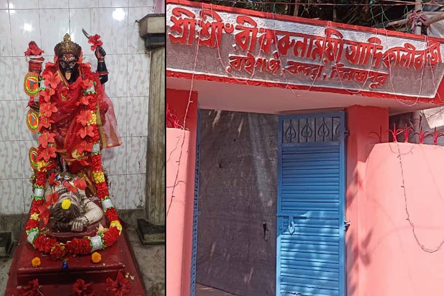 আরাধনা করতেন বণিকরা, রায়গঞ্জের ‘ঘাটকালী’ পুজোর বয়স ৫০০ বছর