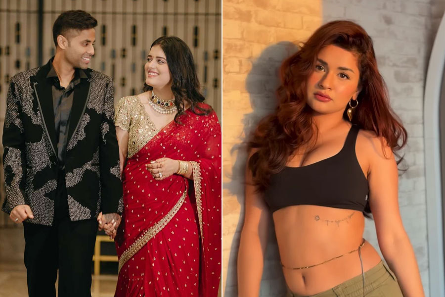 সূর্য-দেবিশার মাঝে ‘কাবাব মে হাড্ডি’ অভনীত! কোহলির ‘লাভ’ কাণ্ডের পর চর্চায় সুন্দরী ইনফ্লুয়েন্সার?